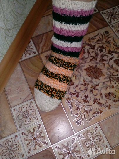 Шерстяные носки