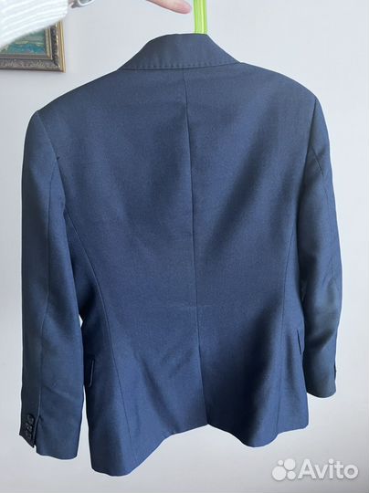 Школьный костюм для мальчика 134 синий