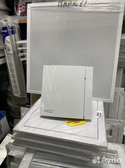 Вентилятор вытяжной silent-100 белый. Испания