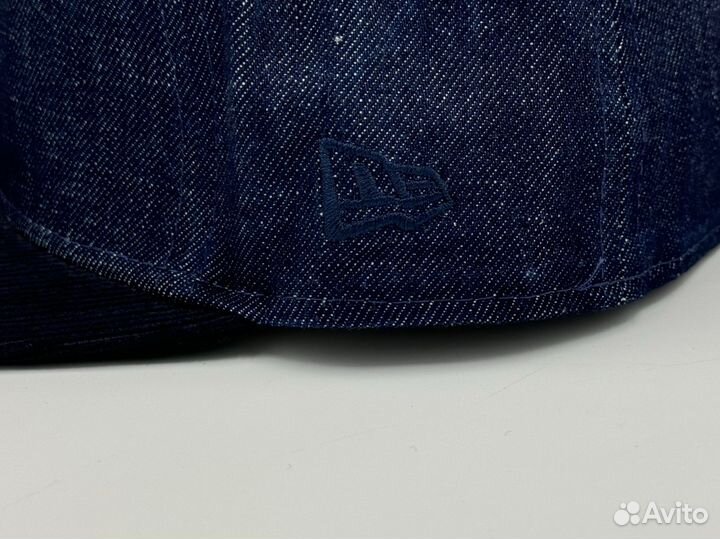 Бейсболка New Era MLB Tigers Denim/Corduroy 7 1/4