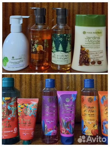 Косметика, гели снятость Ив Роше Yves Rocher