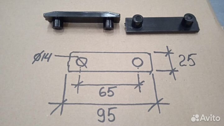 Полозья мачты cpcd 15-35