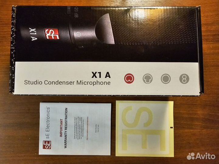 Студийный микрофон sE Electronics X1 A Новый