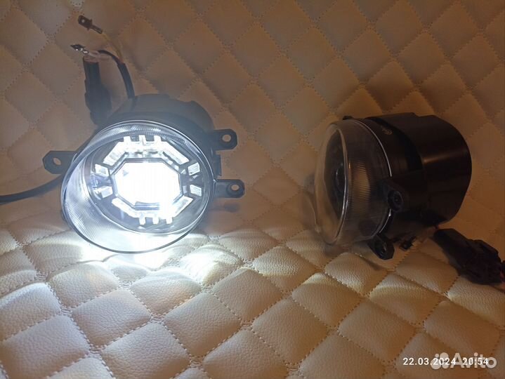 Противотуманные фары тойота/лексус 3в1 линзы