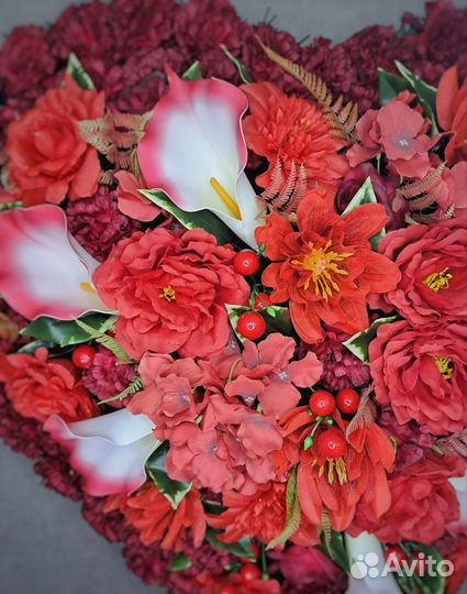 Ритуальный венок, венок похоронный премиум