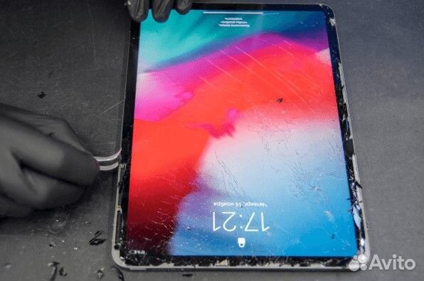 Замена стекла дисплея (экрана) iPad все модели