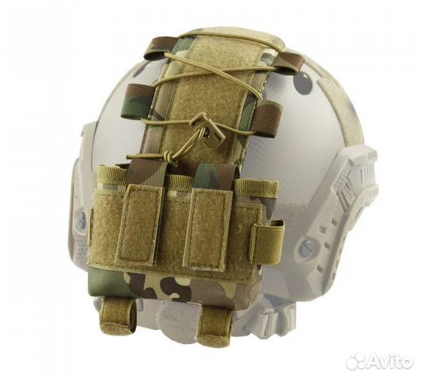 Чехол на шлем с карманом для противовеса