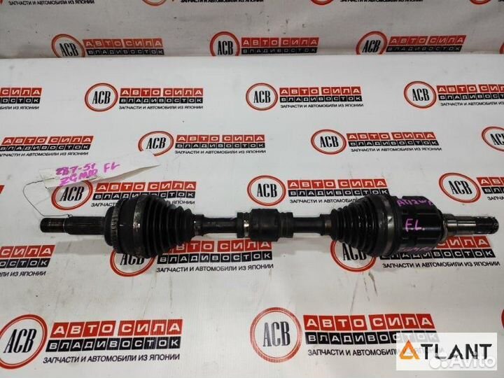 Привод передний левый toyota isis