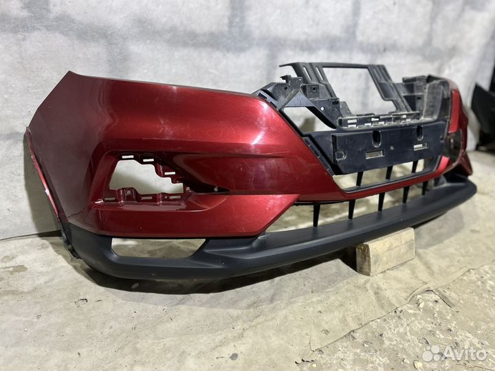 Бампер передний Nissan Qashqai j11 рестайл арт567