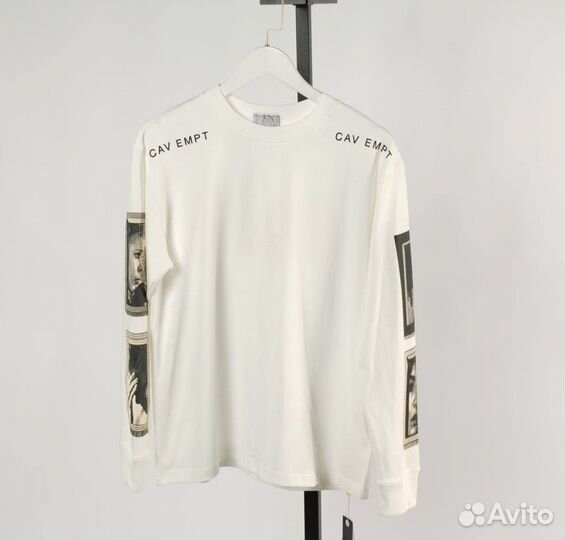 Лонгслив cav empt белый