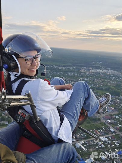 Полёт на параплане