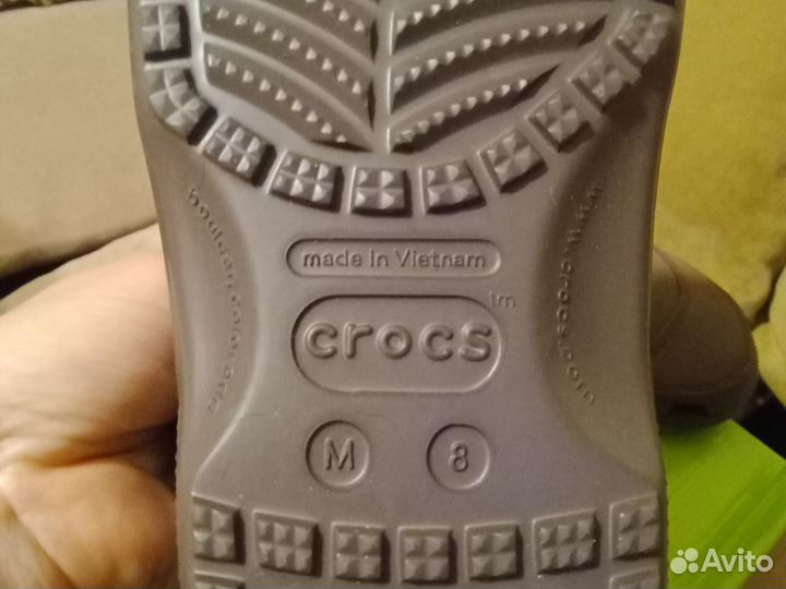 Crocs сабо мужские 41-42 размер
