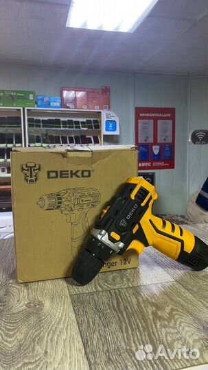 Шуруповерт deko Banger 12V