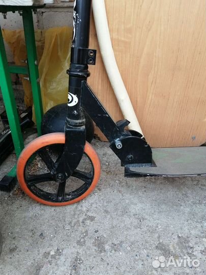 Самокат с большими колесами