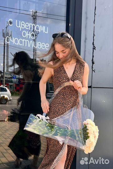 Сумка переноска упаковка прозрачная для букетов