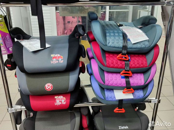Автокресло бустер от 15 кг до 36