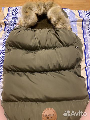 Зимний конверт в коляску