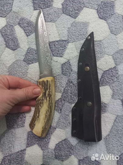 Нож охотничий ручной работы