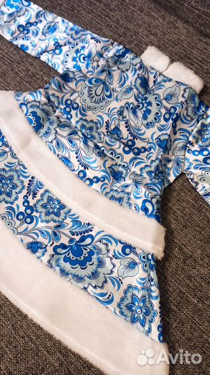 Костюм снегурочки карнавальный для девочки