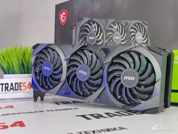 Видеокарта RTX 3070TI 8GB MSI Ventus 3X