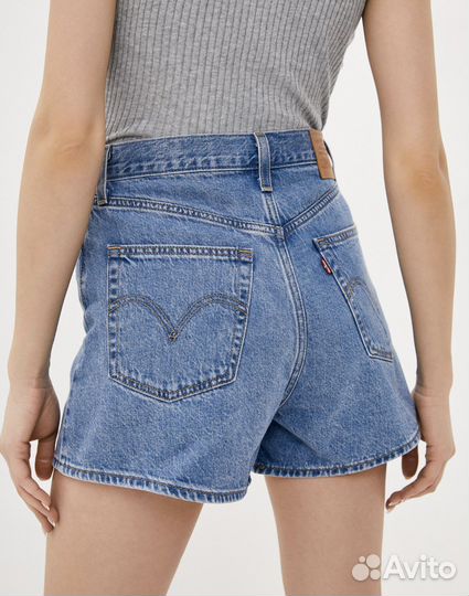 Джинсовые шорты levis premium