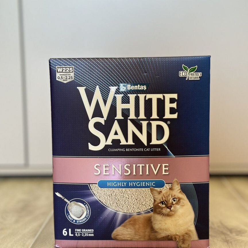 Наполнитель комкующийся white sand