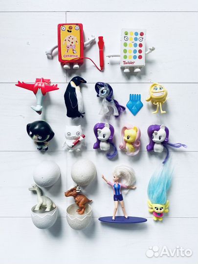 Игрушки из Макдональдса Happy meal хэппи мил