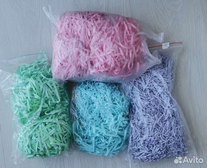 Бумажный наполнитель цветной