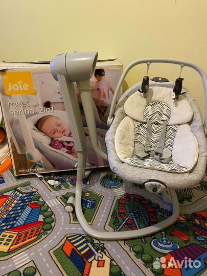 Детские электронные качели для новорожденных