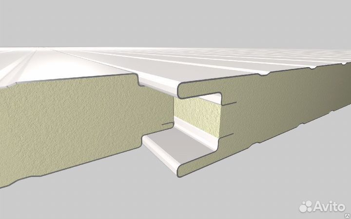 Сэндвич панели пенаполиизацинурат 50 мм
