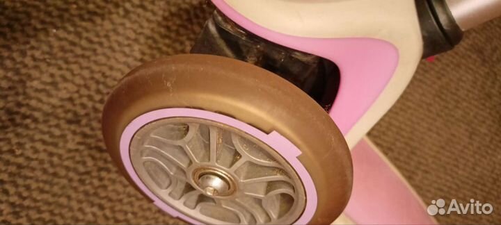 Самокат детский трехколесный бу