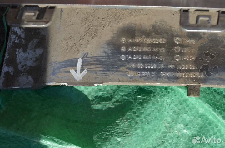 Накладка мерседес гле