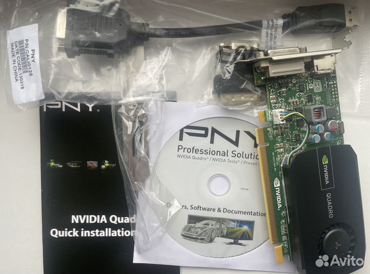 Видео карта PNY Quadro 410