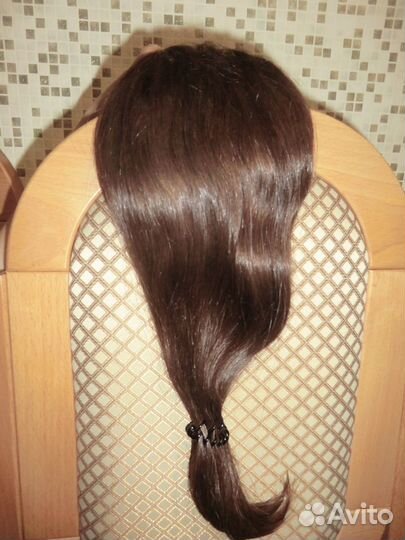 Шиньон из натуральных волос