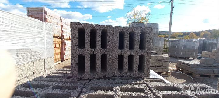 Керамзитбетонный, керамзитный, блок