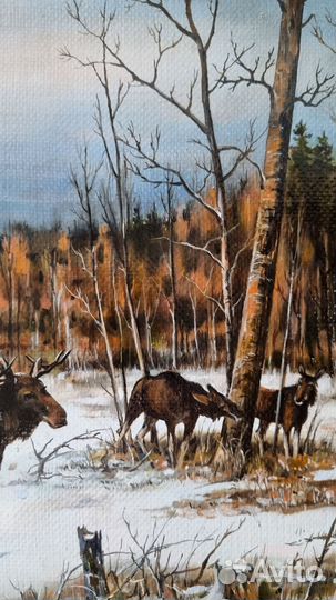 Картина маслом на холсте