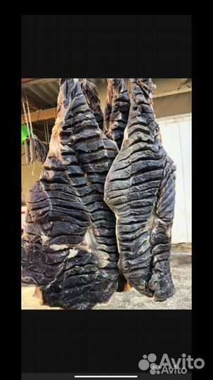 Сушенное мясо и колбаса