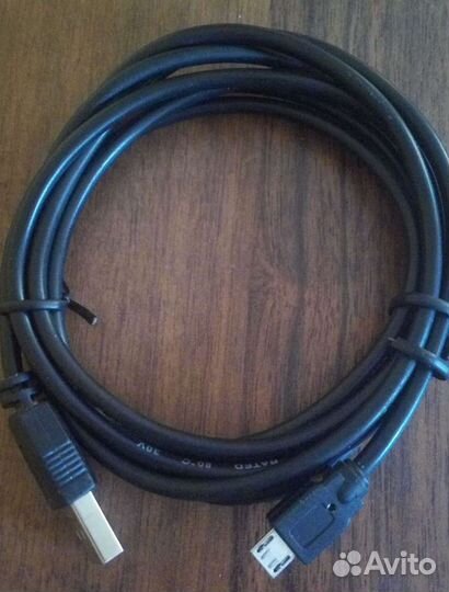 Кабель удлинитель usb 2.0 micro usb новый 2 метра