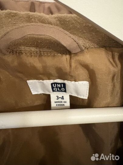Парка зимняя детская uniqlo