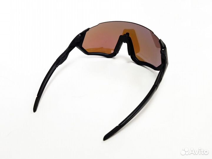 Очки newboler 5 со сменными линзами черно-синие