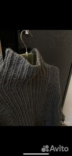 Свитер крупной вязки