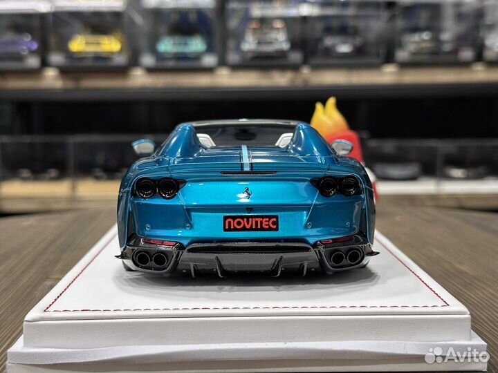 IVY (IM1820G) Ferrari Novitec 812 GTs blue 1:18