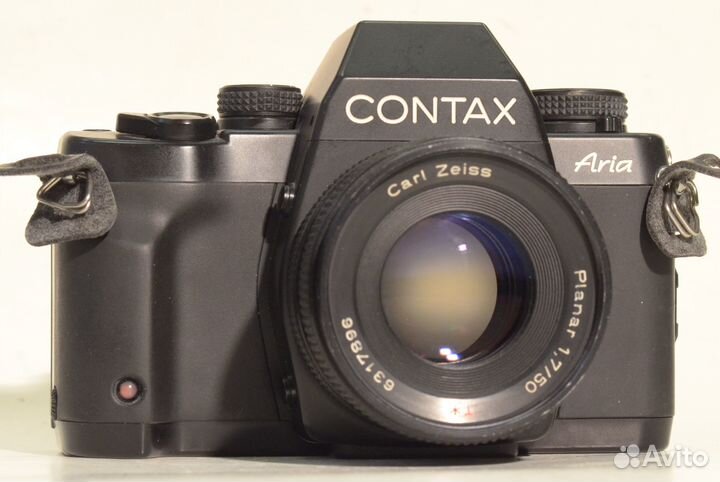 Contax Aria + 50mm Zeiss Planar