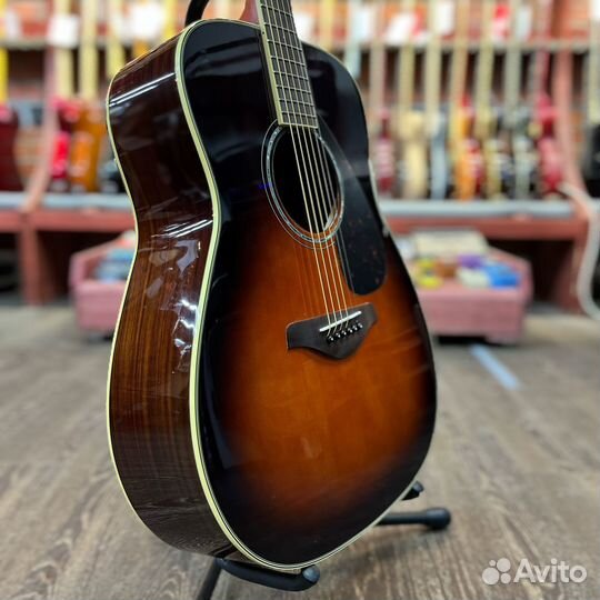 Акустическая гитара Yamaha FG830 Tobacco Brown Sun