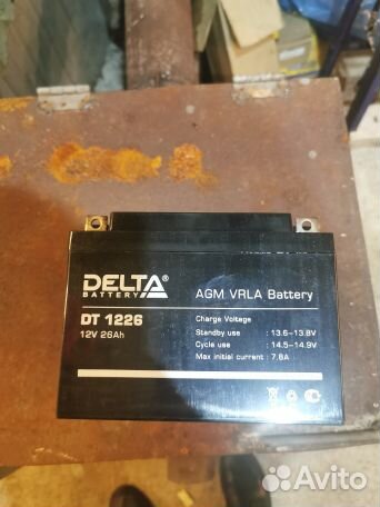 Аккумулятор Delta DT 1226