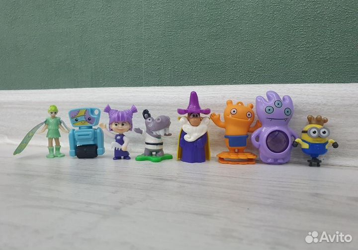 Игрушки киндер и другие, скрепыши, чипикао