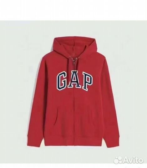 Толстовка на молнии с капюшоном