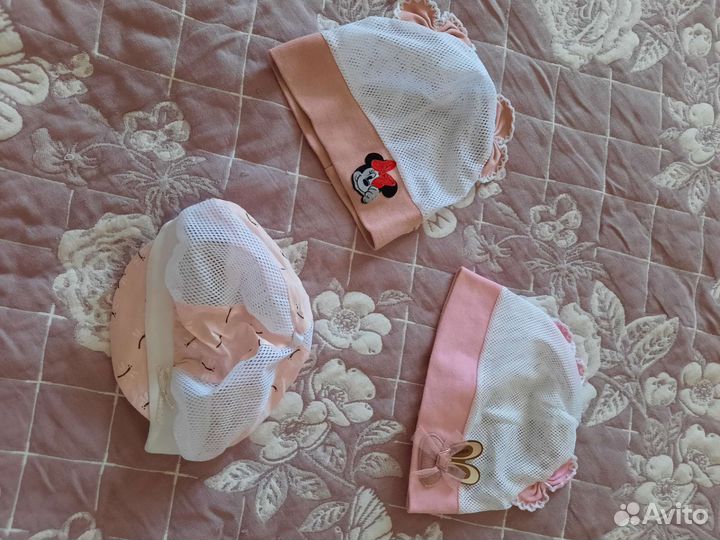 Летние шапки на девочку