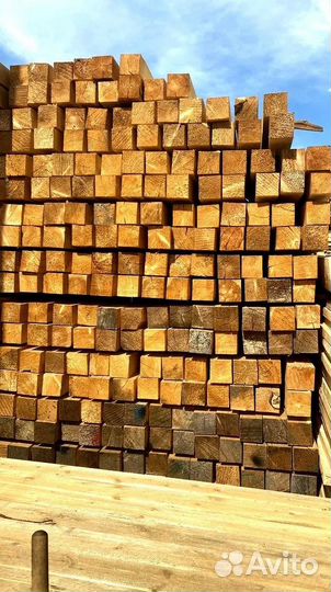 Брус обрезной Пиломатериалы