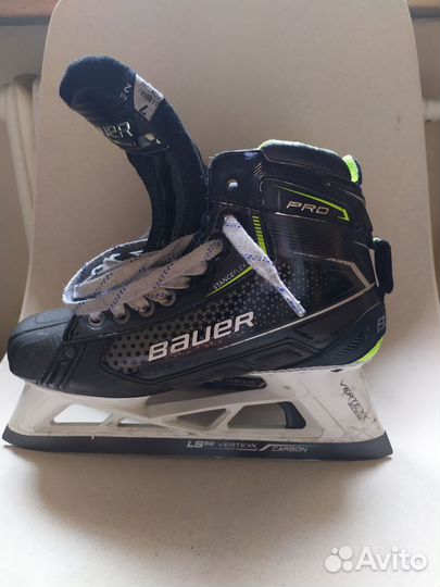 Коньки хоккейные вратарские bauer pro